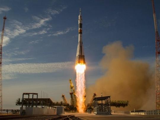На МКС отправился новый экипаж - два россиянина и американец