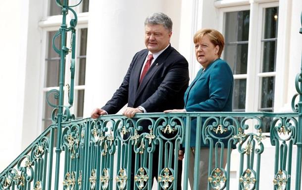 Порошенко встретится с Меркель по миротворцам ООН