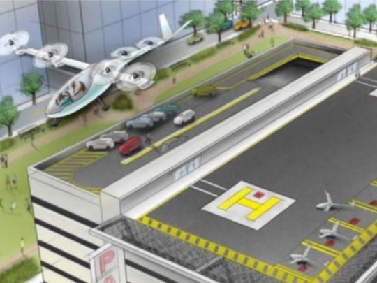 Uber и NASA договорились о создании мировой сети летающих такси