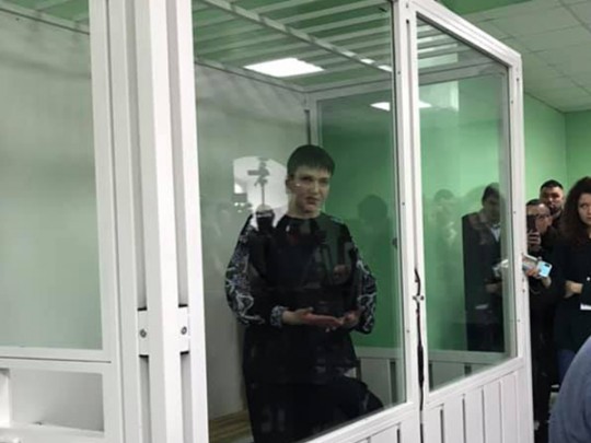 Суд оставил Савченко в СИЗО еще на два месяца