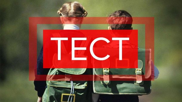 А ви знаєте шкільну програму? Цікавий тест
