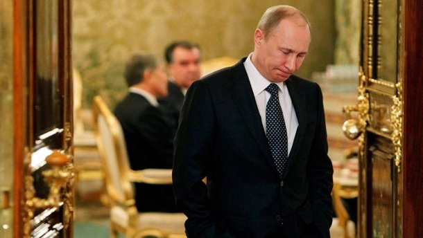 Безпорадного Путіна і нові санкції США зобразили у влучній карикатурі