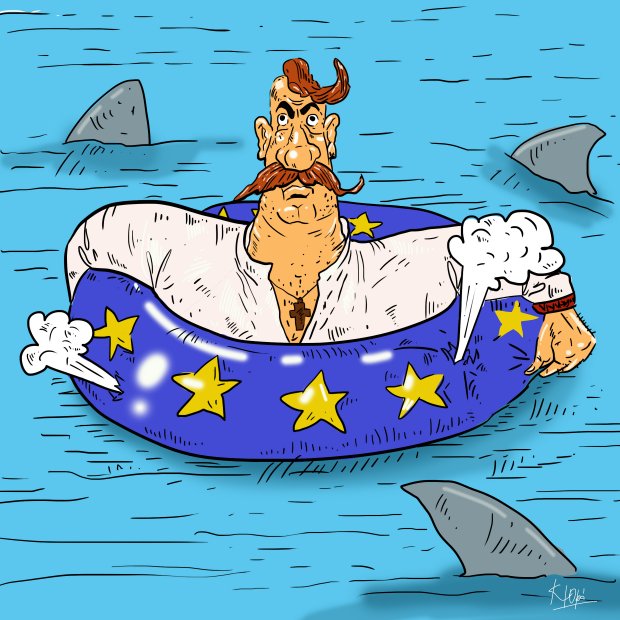 Карикатура тижня: чи стане Україна членом Євросоюзу