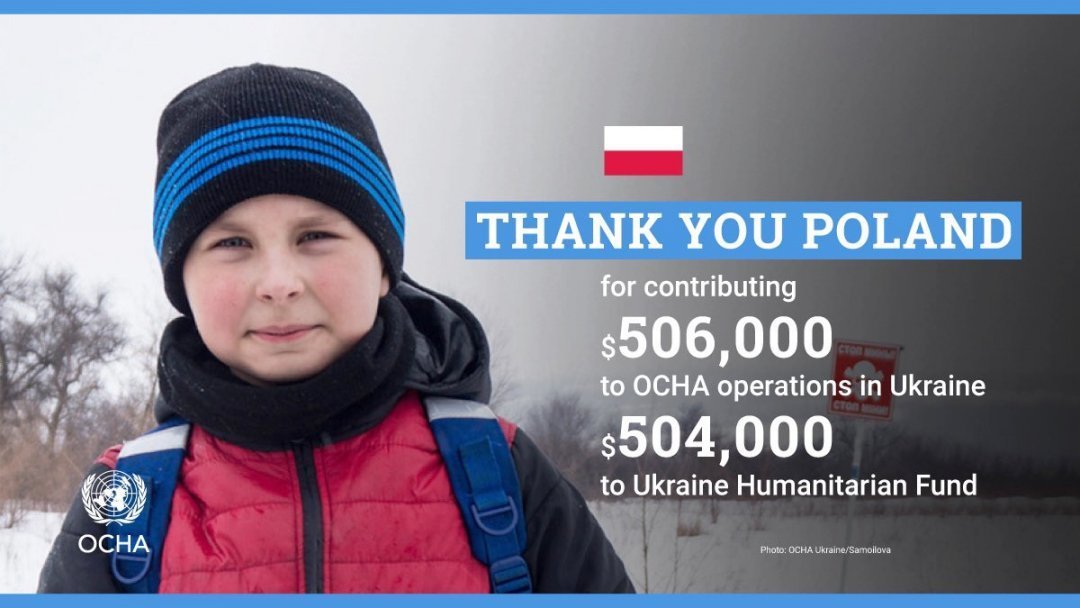 Польша перечислила более $1 млн в помощь жителям оккупированного Донбасса