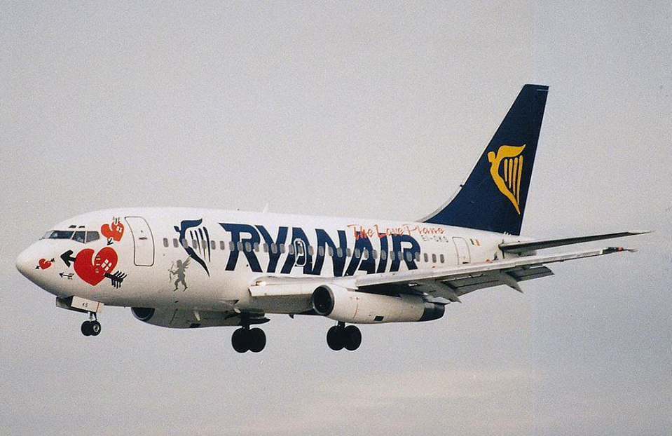 Ryanair попал в ТОП-10 самых грязных европейских компаний