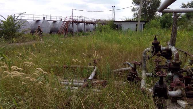 СБУ ликвидировала в Луганской обл. трубопровод, перекачивающий нелегально горючее из РФ