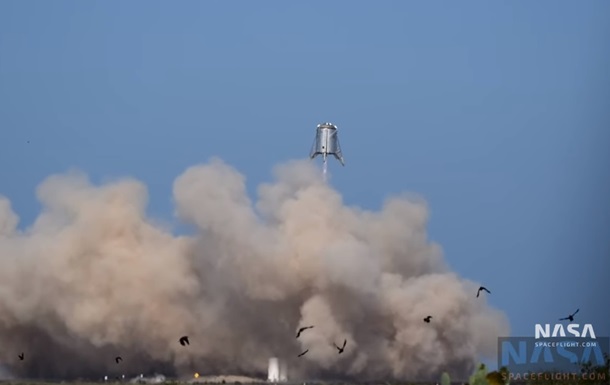SpaceX провела испытания марсолета Starhopper