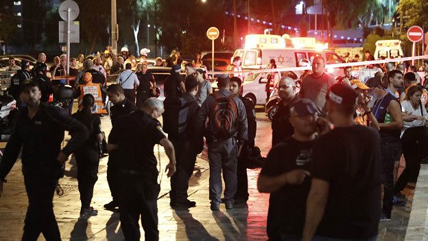 Теракт в Тель-Авиве: 4 погибших и 16 раненых
