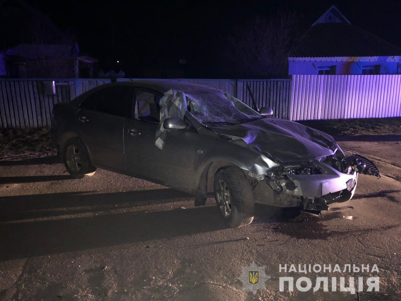 В Киевской обл. подросток за рулем сбил насмерть двух девушек