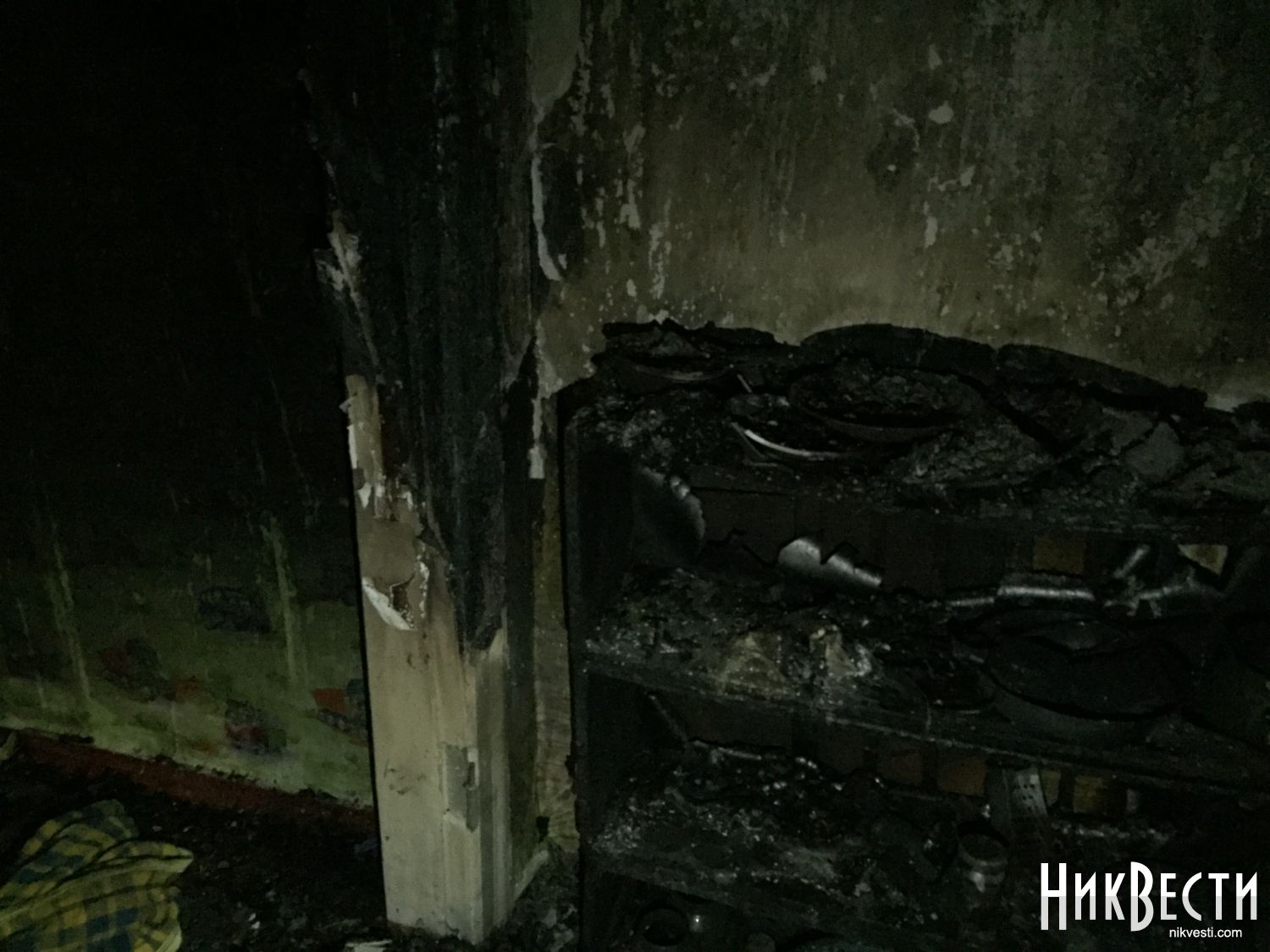 В Николаеве ночью горело здание общежития, есть пострадавшие