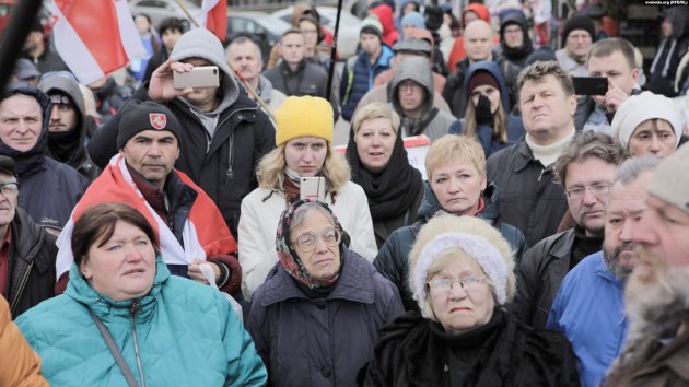 В столице Беларуси проходит митинг против возможной интеграции с РФ (ФОТО)