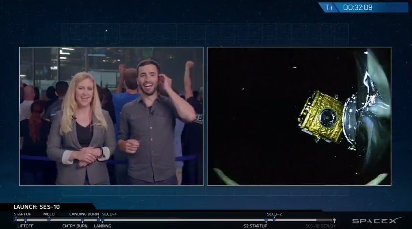 Впервые в истории ракета SpaceX вернулась после повторной миссии в космосе