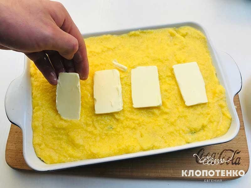Запіканка з полентою