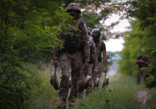 Карта боевых действий в Украине 23 июня