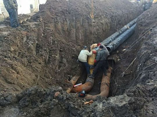 Аварія на тепломережі: у центрі Києва без тепла та гарячої води залишилися близько 220 будинків